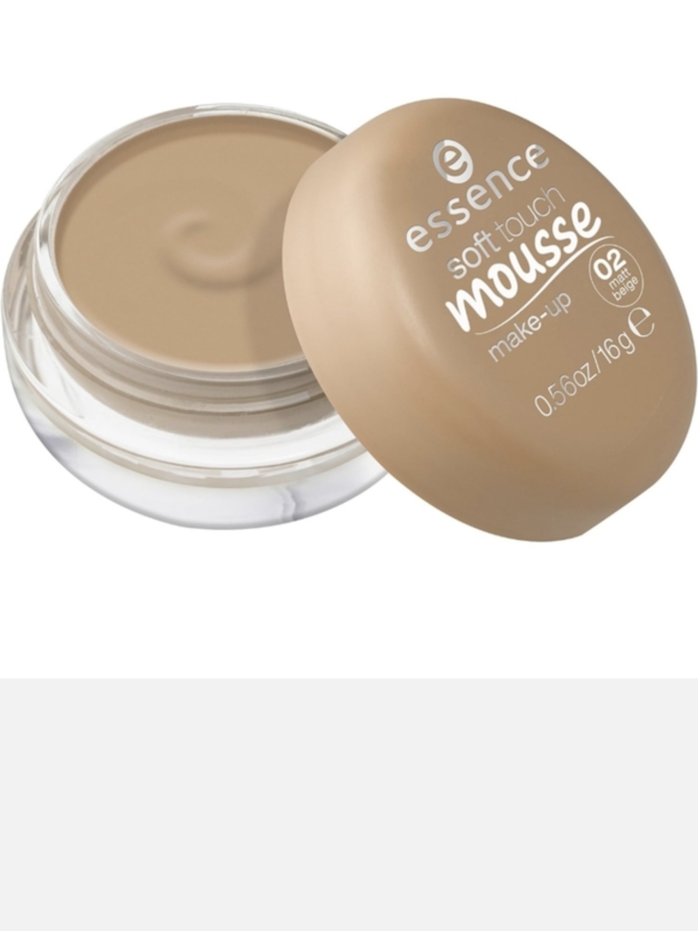 Essence Soft Touch Mousse Foundation Makeup 02 Matt Beig - RARE TO FIND IN US